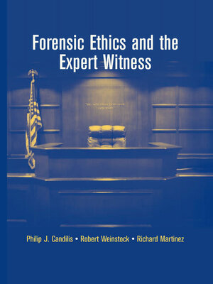 cover image of Forensic Ethics and the Expert Witness